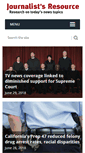 Mobile Screenshot of journalistsresource.org